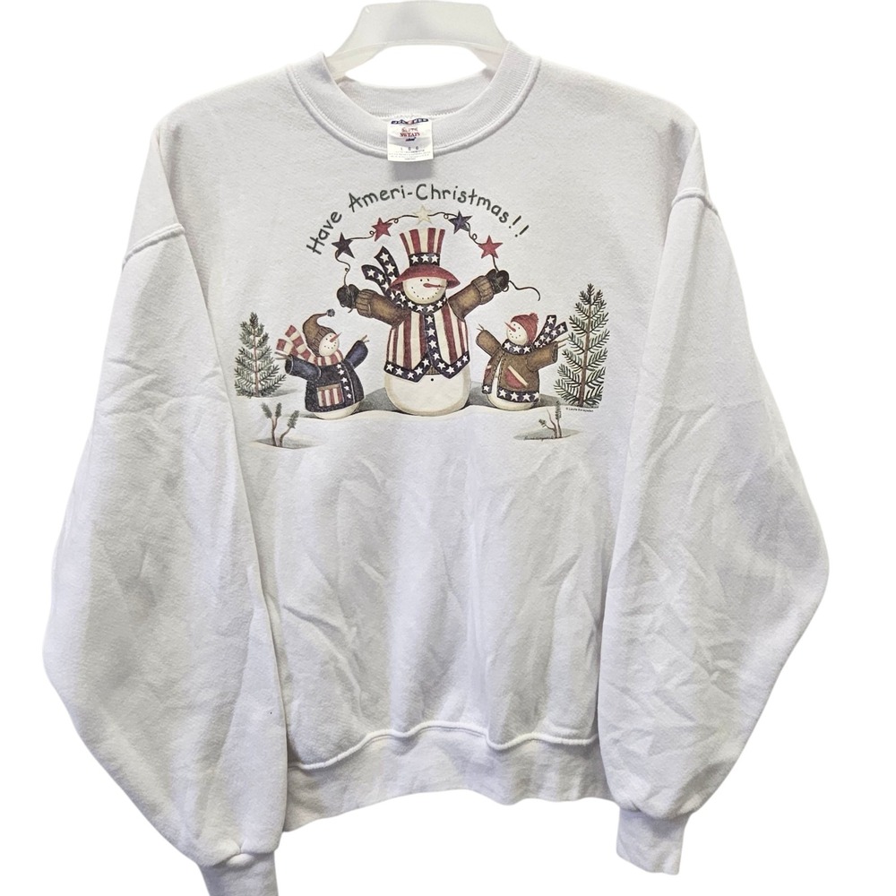Vintage Jerzees Super Sweats Have Ameri-Christmas… - image 1